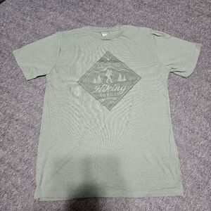 Acadia National Park Hiking Shirt Made in USA Green M